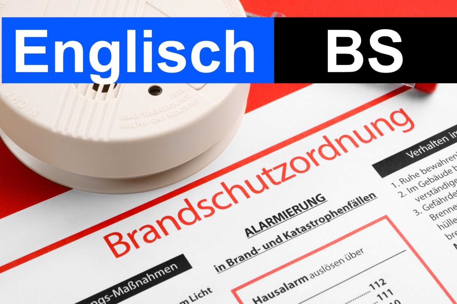 Flex-Englisch – Ausbildung (blended) Zum Brandschutzhelfer Gem. § 10 ...